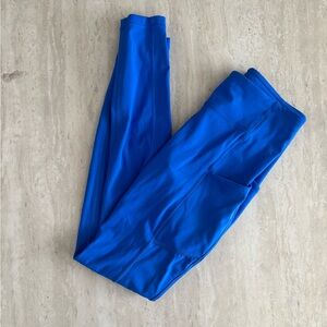 Lululemon Wild Bluebell Blue Speed Up Tight 28" *Full-On Luxtreme